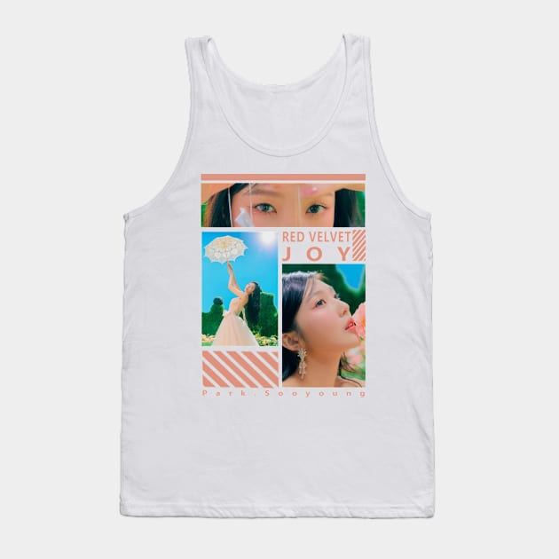 Kpop Design Joy Red Velvet Tank Top by Design Kpop Aesthetic Store